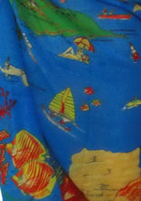 Load image into Gallery viewer, LA LEELA Women&#39;s Swimsuit Cover Ups Beach Sarongs Plus Size 72&quot;x42&quot; Blue_P72