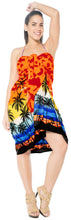 Load image into Gallery viewer, LA LEELA Women's Swimwear Pareo Sarong Bikini Coverups Wrap One Size Orange_E405