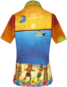 la-leela-womens-beach-casual-hawaiian-blouse-short-sleeve-button-down-shirt-orange