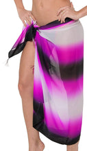 Load image into Gallery viewer, LA LEELA Women's Beach Bikini Cover up Wrap Sarong Jacquard ONE Size