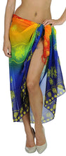 Load image into Gallery viewer, LA LEELA Beachwear Bikini Cover up Bathing Suit Wrap Pareo Women 11 ONE Size