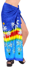 Load image into Gallery viewer, LA LEELA Women Beachwear Bikini Wrap Cover up Swimwear Bathing Suit 1 ONE Size