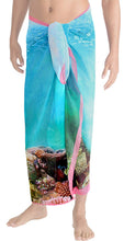 Load image into Gallery viewer, LA LEELA Swimwear Beachwear Bathing Suit Cover ups Mens Sarong Wrap Pareo Printed