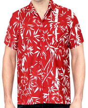 Load image into Gallery viewer, LA LEELA Shirt Casual Button Down Short Sleeve Beach Shirt Men Aloha Pocket 166