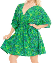Load image into Gallery viewer, LA LEELA Bikini Swimwear Swimsuit Beach Cover ups Women Summer Dresses Printed
