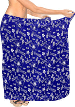 Load image into Gallery viewer, LA LEELA Women Beachwear Sarong Bikini Cover up Wrap Bathing Suit 30 Plus Size
