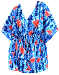 la-leela-womens-bikini-cover-up-dress-swim-beach-wear-caftan-swimsuit-printed