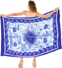 Load image into Gallery viewer, La Leela Rayon Batik Sun Bikini  Beach Wrap Sarong