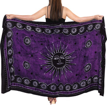 Load image into Gallery viewer, La Leela Rayon Batik Sun Bikini  Beach Wrap Sarong