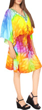 Load image into Gallery viewer, La Leela Women&#39;s Abstract Printed Likre Beach Coverup -One Size Fits The Most (3X-4X)