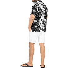 Load image into Gallery viewer, LA LEELA Men&#39;s Hawaiian Shirts Short Sleeve Button Down Shirt Floral Shirt Men Boho Holiday Casual Shirts for Men Funny