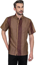 Load image into Gallery viewer, Tahiti Clay Linen Effect Mens Tropical Hawaiian Shirt