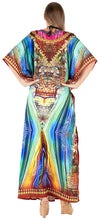 Load image into Gallery viewer, Effortless Elegance Long Multi Color Abstract Printed Caftan For Women