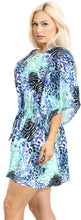 Load image into Gallery viewer, La Leela Women&#39;s Likre Animal Printed Beach Cover Up- One Size Fits The Most (3X-4X)