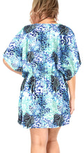 Load image into Gallery viewer, La Leela Women&#39;s Likre Animal Printed Beach Cover Up- One Size Fits The Most (3X-4X)