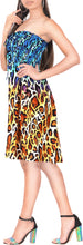 Load image into Gallery viewer, Multi Color Leopard Print Short Tube Dress For Women
