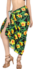 Load image into Gallery viewer, Allover Tropical Florals Printed Beach Wrap For Women