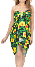 Load image into Gallery viewer, Allover Tropical Florals Printed Beach Wrap For Women