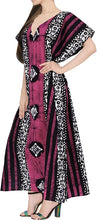 Load image into Gallery viewer, LA LEELA Cotton Batik Women&#39;s Kaftan Nightgown