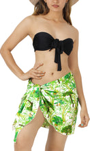 Load image into Gallery viewer, Tropical Paradise Vibes Non-Sheer Allover Banana Tree print Beach Wrap For Women