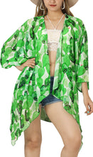 Load image into Gallery viewer, Desert Bloom Sheer Allover Cactus Printed Kimono Shrug Jacket Cover up