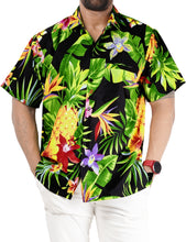 Load image into Gallery viewer, Stylish Hawaiian Men's Shirts with Fruit and flower print