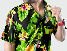 Load image into Gallery viewer, Stylish Hawaiian Men's Shirts with Fruit and flower print