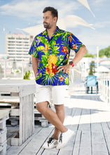 Load image into Gallery viewer, Stylish Hawaiian Men's Shirts with Fruit and flower print