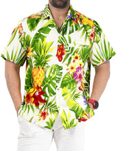 Load image into Gallery viewer, Stylish Hawaiian Men's Shirts with Fruit and flower print