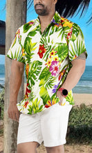 Load image into Gallery viewer, Stylish Hawaiian Men's Shirts with Fruit and flower print