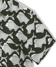 Load image into Gallery viewer, LA LEELA Mens Hawaiian Shirts Fish Black P00416