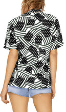 Load image into Gallery viewer, Women's Patriotic 4th of July American Flag Shirts P00600