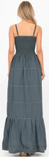 Load image into Gallery viewer, LA LEELA Women's Tube Dress Top Casual Maxi Medium-Large Cloud P00727