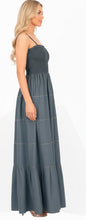 Load image into Gallery viewer, LA LEELA Women's Tube Dress Top Casual Maxi Medium-Large Cloud P00727