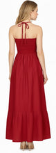 Cargar imagen en el visor de la galería, LA LEELA Women's One Size Beach Dress Tube Dress RED P00740