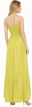Load image into Gallery viewer, LA LEELA Women's One Size Beach Dress Tube Dress Mustard P00744