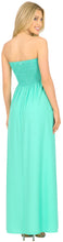 Load image into Gallery viewer, LA LEELA Evening Beach Swimwear Rayon Solid Swimwear P00764