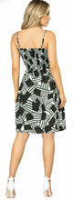 Load image into Gallery viewer, LA LEELA American Flag Print Tube Dress For Women Beachwear Female P00794