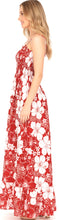 Load image into Gallery viewer, LA LEELA Long Maxi Floral Strappy Tube Maxi Dress For Women Beach Cocktail Party Casual P01132