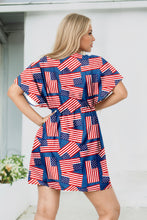 Load image into Gallery viewer, La Leela Women's Bikini cover up US Flag P03051