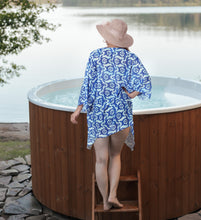 Load image into Gallery viewer, LA LEELA Women's Kimono Dodger, Turtle P03245