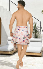Load image into Gallery viewer, LA LEELA Men's Patriotic 4th of July USA Flag Pareo P03683