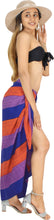 Load image into Gallery viewer, LA LEELA Swimsuit Cover-Up Sarong Beach Wrap Skirt Hawaiian Sarongs P04128