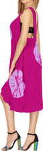 Load image into Gallery viewer, LA LEELA Women's Summer Loose Vacation House Wear Swing Dresses PINK P04565