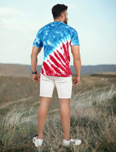Load image into Gallery viewer, La Leela Men's Patriotic 4th July American USA Flag P04645