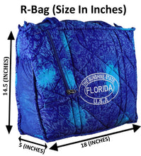 Load image into Gallery viewer, Beach Pool Tote Bag + Purse + Beach Wrap Dark Blue P04703
