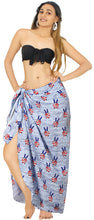 Load image into Gallery viewer, LA LEELA Women's 4th July USA Patriotic Denim Peace P06198
