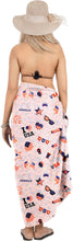 Load image into Gallery viewer, LA LEELA Women's 4th July USA Patriotic US Flag Peach Red P06204