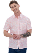 Load image into Gallery viewer, HAPPY BAY Mens Hawaiian Shirts Coral Leaves P07607