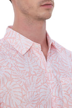 Load image into Gallery viewer, HAPPY BAY Mens Hawaiian Shirts Coral Leaves P07607